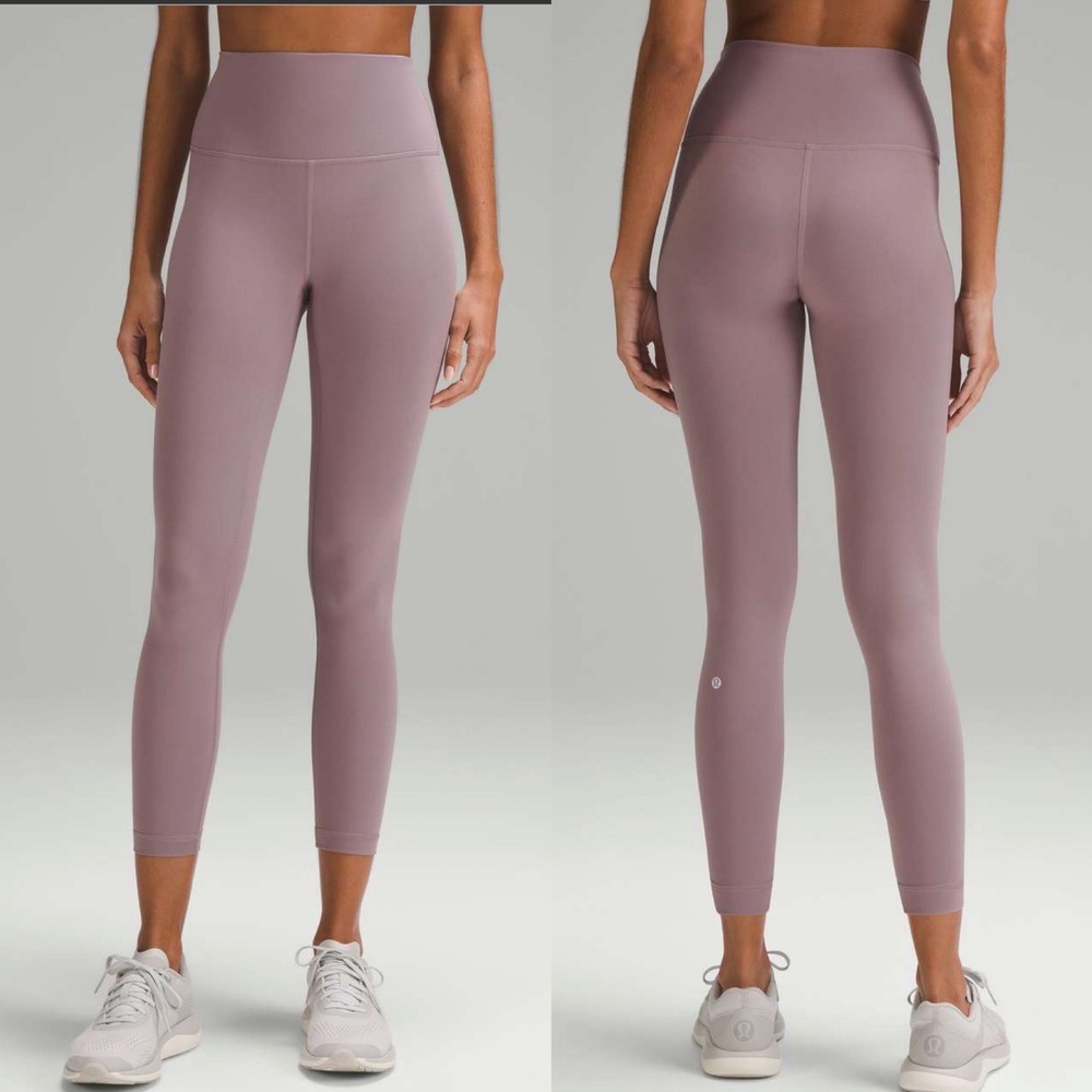 Lululemon‎ Sz 0 Wunder Train High-Rise Tight 25" Everlux Purple Leggings W5CQDS